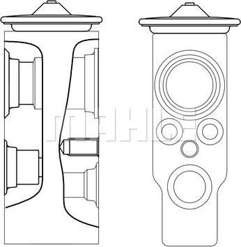MAHLE AVE 7 000S - Détendeur, climatisation droxauto.com