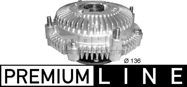 MAHLE CFC 163 000P - Embrayage, ventilateur de radiateur droxauto.com