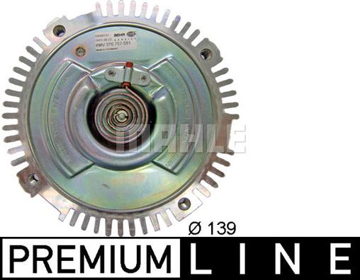 MAHLE CFC 118 000P - Embrayage, ventilateur de radiateur droxauto.com