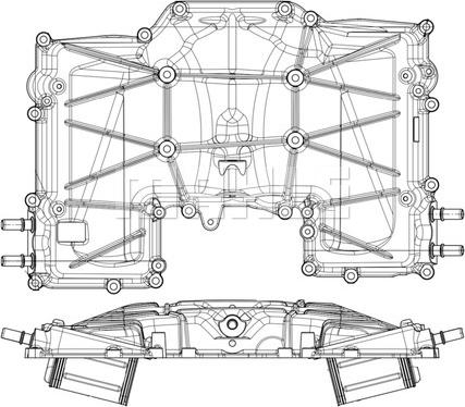 MAHLE CI 409 000P - Intercooler, échangeur droxauto.com