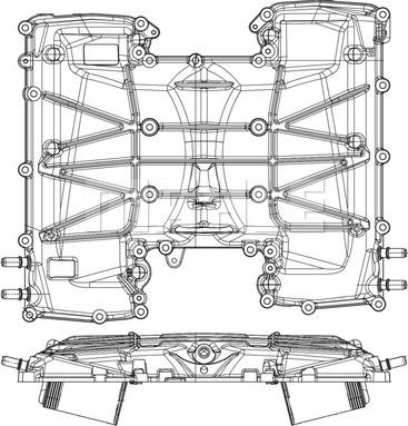 MAHLE CI 408 000P - Intercooler, échangeur droxauto.com