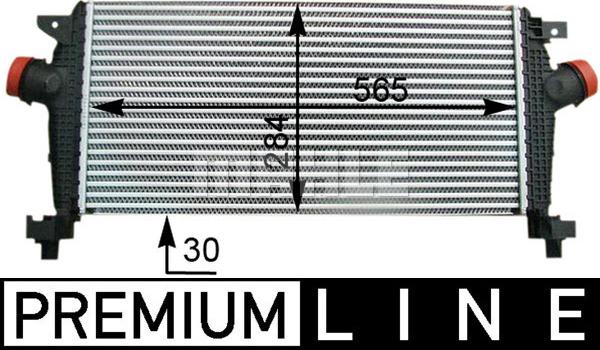 MAHLE CI 362 000P - Intercooler, échangeur droxauto.com