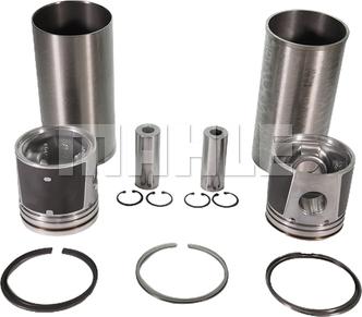 MAHLE K57400 - Kit de réparation, Piston / Chemise de cylindre droxauto.com