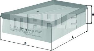 MAHLE LX 957/2 - Filtre à air droxauto.com