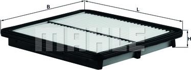 MAHLE LX 1955 - Filtre à air droxauto.com