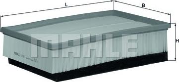 MAHLE LX 1883 - Filtre à air droxauto.com