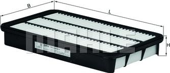 MAHLE LX 810 - Filtre à air droxauto.com