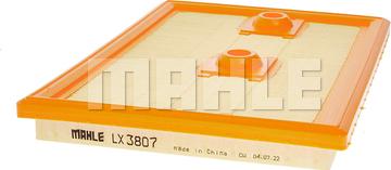 MAHLE LX 3807 - Filtre à air droxauto.com