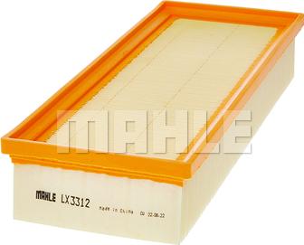 MAHLE LX 3312 - Filtre à air droxauto.com