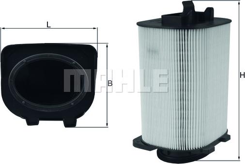 MAHLE LX 3775 - Filtre à air droxauto.com