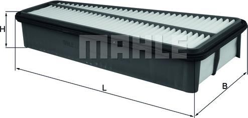 MAHLE LX 3771 - Filtre à air droxauto.com