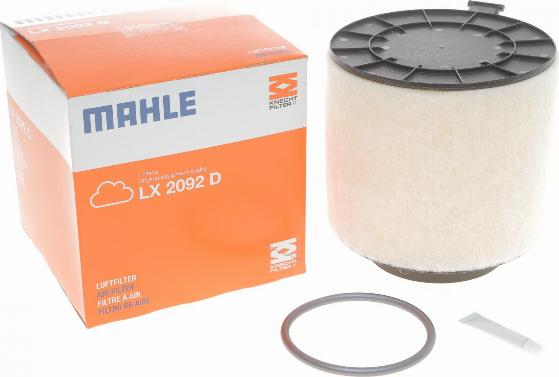 MAHLE LX 2092D - Filtre à air droxauto.com