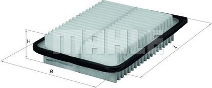 MAHLE LX 2792 - Filtre à air droxauto.com