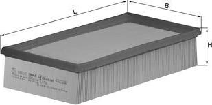 MAHLE LX 738 - Filtre à air droxauto.com