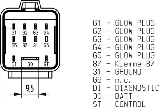 MAHLE MHG 71 - Appareil de commande, temps de préchauffage droxauto.com