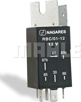 MAHLE MR 109 - Relais, pompe à carburant droxauto.com