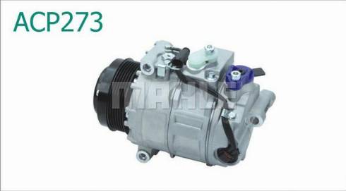 MAHLE ACP 273 000S - Compresseur, climatisation droxauto.com