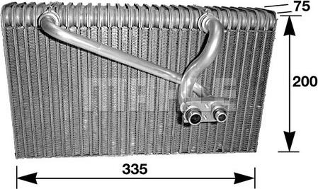 MAHLE AE 40 000S - Évaporateur climatisation droxauto.com