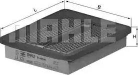 MAHLE LX 320 - Filtre à air droxauto.com