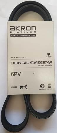 AKRON-MALÒ 6PV1069 - Courroie trapézoïdale à nervures droxauto.com