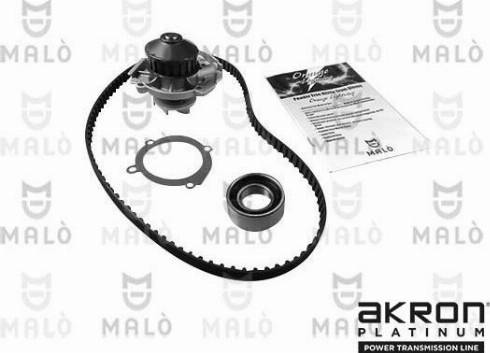AKRON-MALÒ 1555075 - Pompe à eau + kit de courroie de distribution droxauto.com