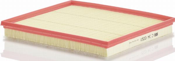 Mann-Filter C 34 005/1 - Filtre à air droxauto.com