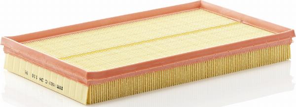 Mann-Filter C 34 116 - Filtre à air droxauto.com
