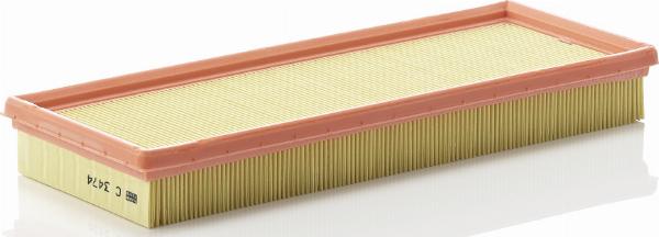Mann-Filter C 3474 - Filtre à air droxauto.com