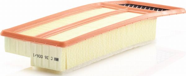 Mann-Filter C 36 006/1 - Filtre à air droxauto.com