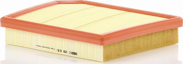 Mann-Filter C 29 031 - Filtre à air droxauto.com
