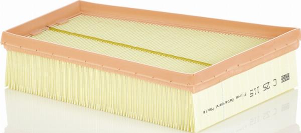 Mann-Filter C 25 115 - Filtre à air droxauto.com