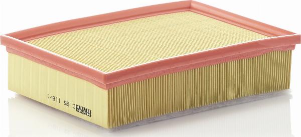 Mann-Filter C 25 118/1 - Filtre à air droxauto.com