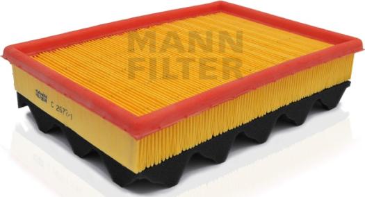 Mann-Filter C 2677/1 - Filtre à air droxauto.com