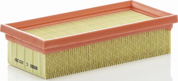 Mann-Filter C 2039 - Filtre à air droxauto.com
