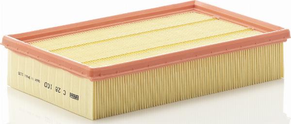 Mann-Filter C 28 100 - Filtre à air droxauto.com