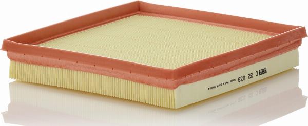 Mann-Filter C 22 038 - Filtre à air droxauto.com