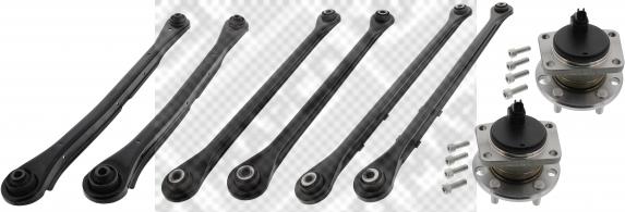 Mapco 53614/1 - Jeu de bras, suspension de roue droxauto.com