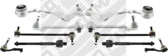 Mapco 53634 - Jeu de bras, suspension de roue droxauto.com