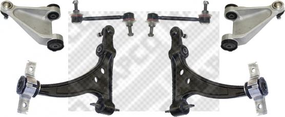 Mapco 53080 - Jeu de bras, suspension de roue droxauto.com