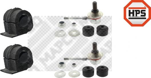 Mapco 53786HPS - Kit de réparation, suspension du stabilisateur droxauto.com