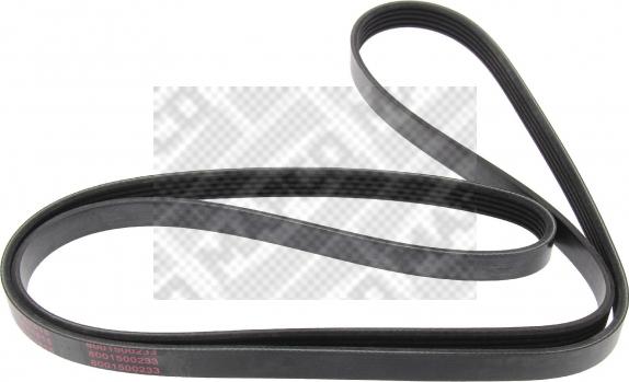 Mapco 251815 - Courroie trapézoïdale à nervures droxauto.com