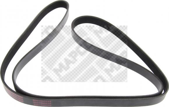 Mapco 261840 - Courroie trapézoïdale à nervures droxauto.com