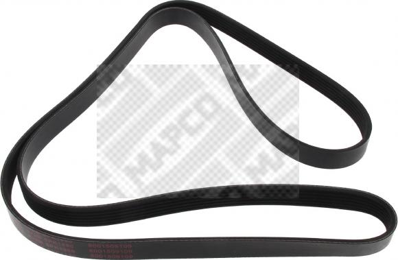 Mapco 261880 - Courroie trapézoïdale à nervures droxauto.com