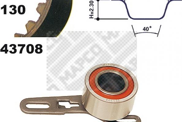 Mapco 23708 - Kit de distribution droxauto.com