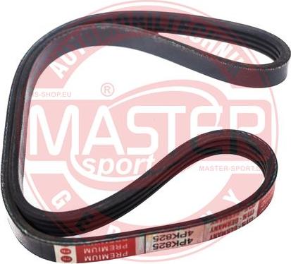 MASTER-SPORT 4PK825-PCS-MS - Courroie trapézoïdale à nervures droxauto.com