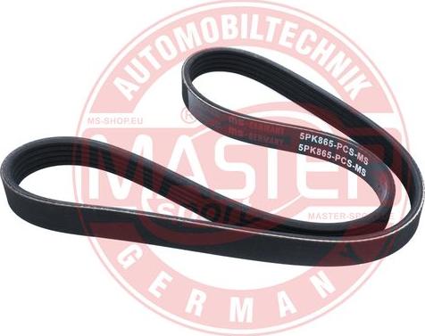 MASTER-SPORT 5PK865-PCS-MS - Courroie trapézoïdale à nervures droxauto.com