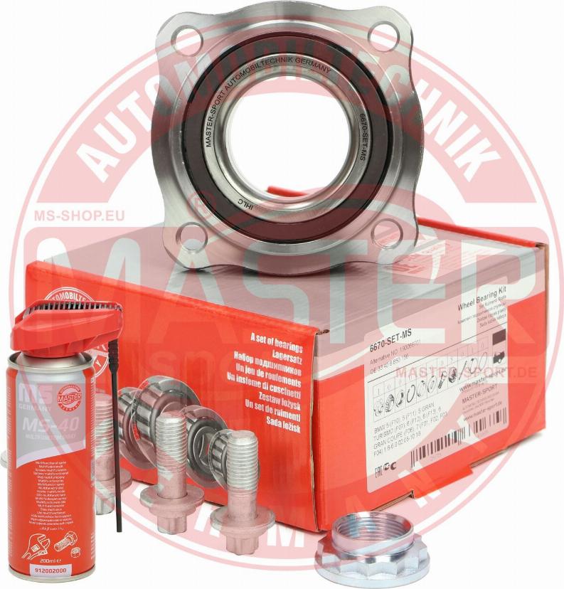 MASTER-SPORT 6670-SET-MSP - Kit de roulements de roue droxauto.com