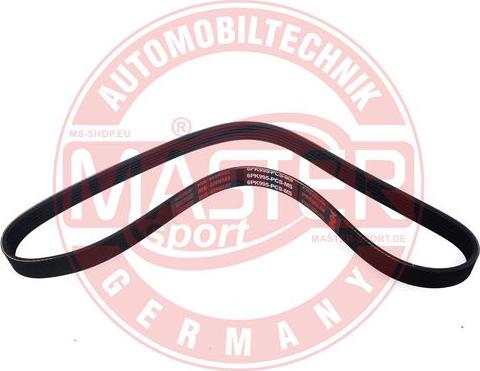MASTER-SPORT 6PK995-PCS-MS - Courroie trapézoïdale à nervures droxauto.com