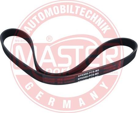 MASTER-SPORT 6PK950-PCS-MS - Courroie trapézoïdale à nervures droxauto.com