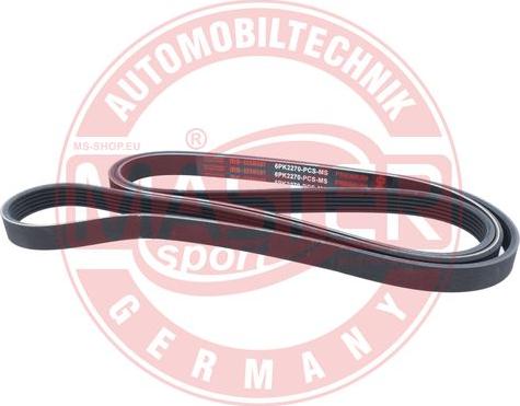 MASTER-SPORT 6PK2270-PCS-MS - Courroie trapézoïdale à nervures droxauto.com